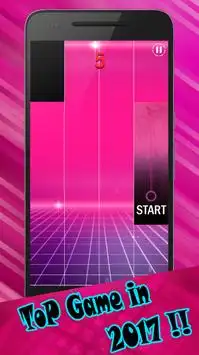 Pink Piano Tiles Screen Shot 1