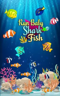 Run Baby Shark Fishing games for kids: Fish Games Screen Shot 0