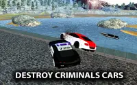 Police Car Gangster Chase - Vegas Crime Escape Sim Screen Shot 4
