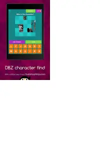 DBZ Character Find Screen Shot 15