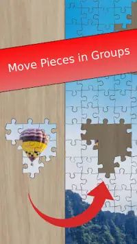 Hot Air Balloon Jigsaw Puzzles - Zillion Jigsaws Screen Shot 2