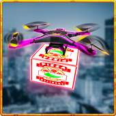 Pizza Delivery Drone Simulator