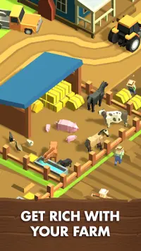 Idle Farm: Become a Farming Tycoon Screen Shot 1