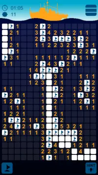 Minesweeper Classy Screen Shot 2