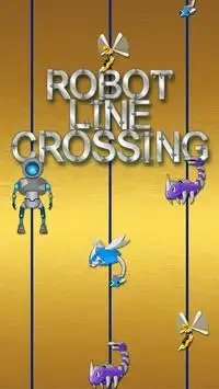 Robot Line Crossing Screen Shot 0