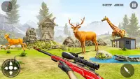 Game Berburu Liar: Sniper Gun Jungle Hunter Screen Shot 4