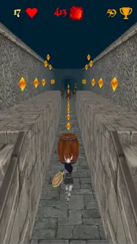 Warrior Princess Run - Free Temple Running Game Screen Shot 3