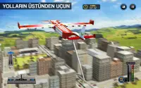 Uçan tren simülatör 2018 fütüristik tren oyunlar Screen Shot 14