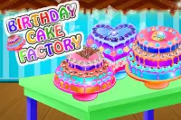 Cake Making : Birthday Party Cake Factory Games Screen Shot 1