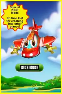 Airplane Flight Fun Kids Race Screen Shot 2