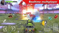 Overload: Online PvP Car Shooter Game Screen Shot 0