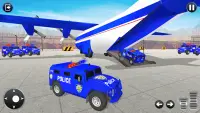 Jeux de Camion de Transport de Voiture de Police Screen Shot 4