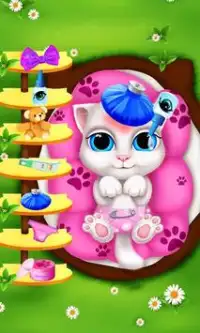 Kitty Mommy Angel's New Baby Screen Shot 13