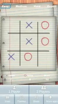 Tic Tac Toe Game Free Screen Shot 1