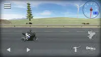 Wheelie Challenge 2D - motorbike wheelie challenge Screen Shot 2