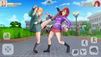 High School Fighting Game Screen Shot 22