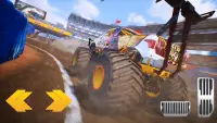 Offroad Monster truck- top racing stunt games 2021 Screen Shot 1