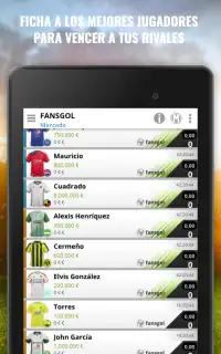 fansgol - Fantasy Fútbol Colombiano Screen Shot 10