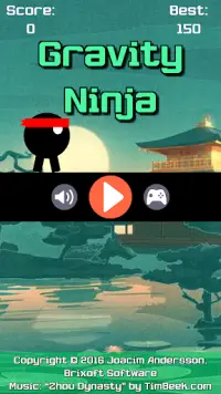Gravity Ninja Screen Shot 0