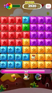 Cube Splash Pop Mania: Match-3 Teka-teki Percuma Screen Shot 4