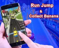 Subway Banana Minion rush adventure : legends 3D Screen Shot 0