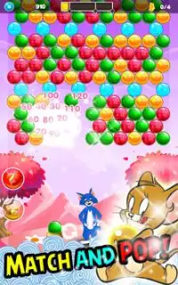 Tom Cat Pop : Jerry Bubble Pop And shooter Screen Shot 3