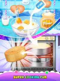 Icy Cake Desserts - Princess Ice Food Screen Shot 0