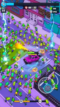 DoomDrive: coches vs zombies Screen Shot 1