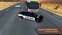 Racing In Bus: Schulbus Autobahn Simulator Screen Shot 2