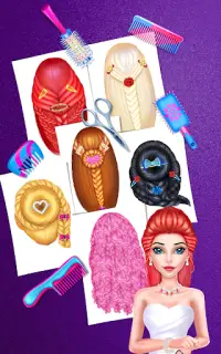 Girls Hairstyles Salon Screen Shot 21