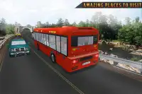 Montanha ônibus subida dirigir: livre ônibus jogos Screen Shot 1