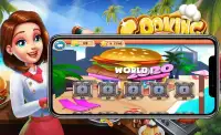 Cooking World burger Cook Serve in Casual Screen Shot 3