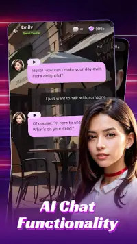 TruMate: AI Girlfriend Chat Screen Shot 2