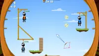 Stickman Shooting Game for Warriors Gibbets Screen Shot 7