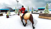pferde spiele Springreiten 3D Screen Shot 7
