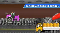 Build A Tunnel Road: Real City Construction Screen Shot 2