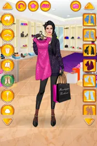 Rich Girl Shopping: Girl Games Screen Shot 1