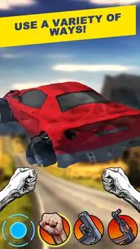 Crash Test Futuristic Car Screen Shot 1