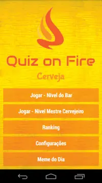 Quiz on Fire - Cerveja Screen Shot 0