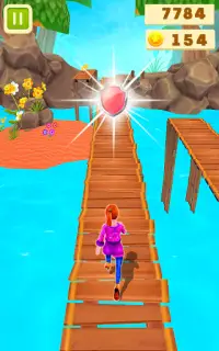 Princess Island Running Games Screen Shot 2