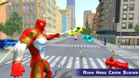 Flying Rope Super-Hero: Spider Human in California Screen Shot 1