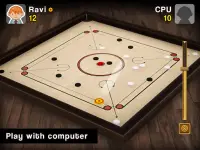 Carrom Multiplayer - 3D Carrom Board Games Offline Screen Shot 1
