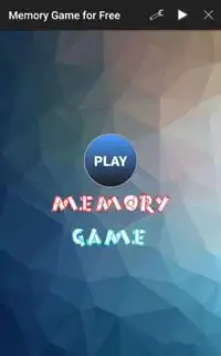 Memory games pairs apps fun and free Screen Shot 0