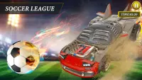 Rocket Car Soccer Ball League! Screen Shot 0