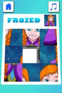 Frozen Puzzle Screen Shot 3