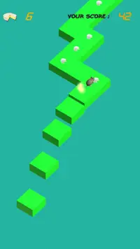 Mouse Run - The ZigZag Path Screen Shot 4