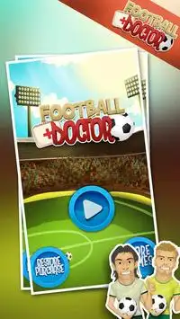 لعبة كرة القدم للأطفال طبيب Screen Shot 0