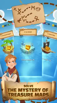 Treasure Island Adventure Match 3 Screen Shot 5