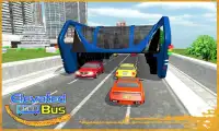 Elevated Bus Driving in City Screen Shot 2