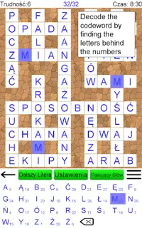 Kodowe Słowo Krzyżówka   Screen Shot 9